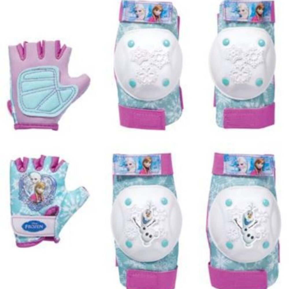 Disney Frozen 2 Protective Pad and Glove Set ice skates roller skates